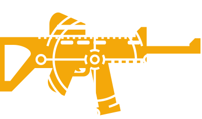 Tactical tag gun icon