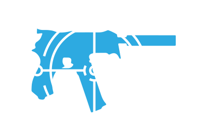 Tactical tag gun icon